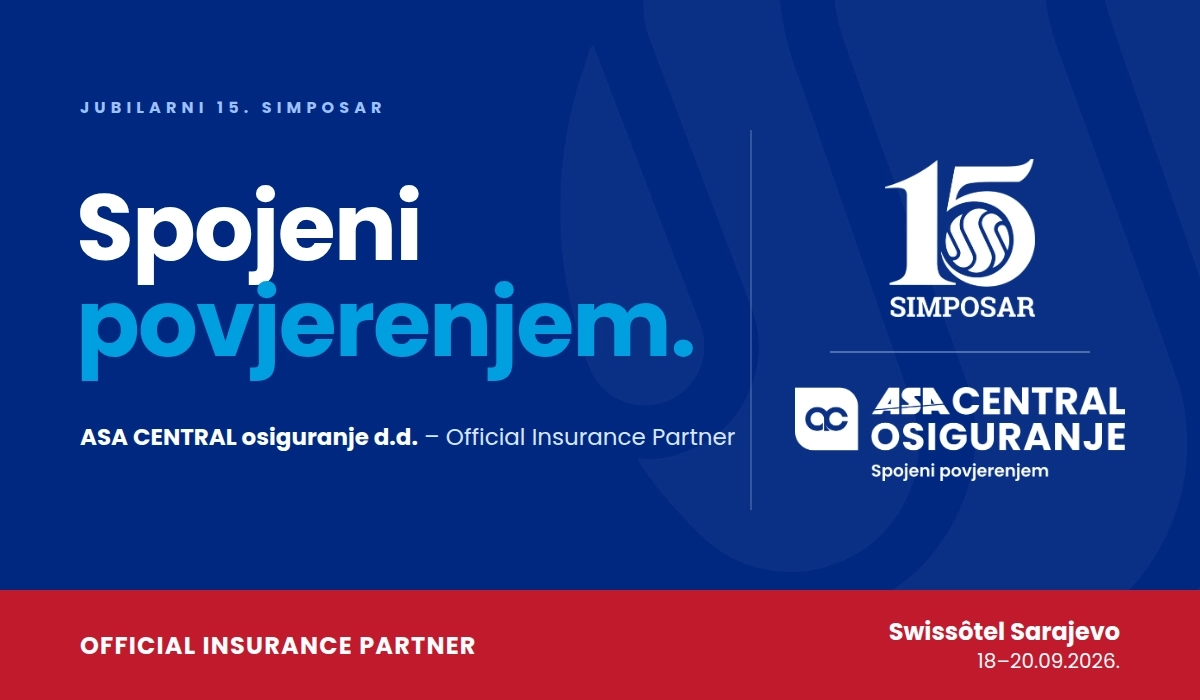 ASA CENTRAL osiguranje ponosni sponzor jubilarnog XV Simposara
