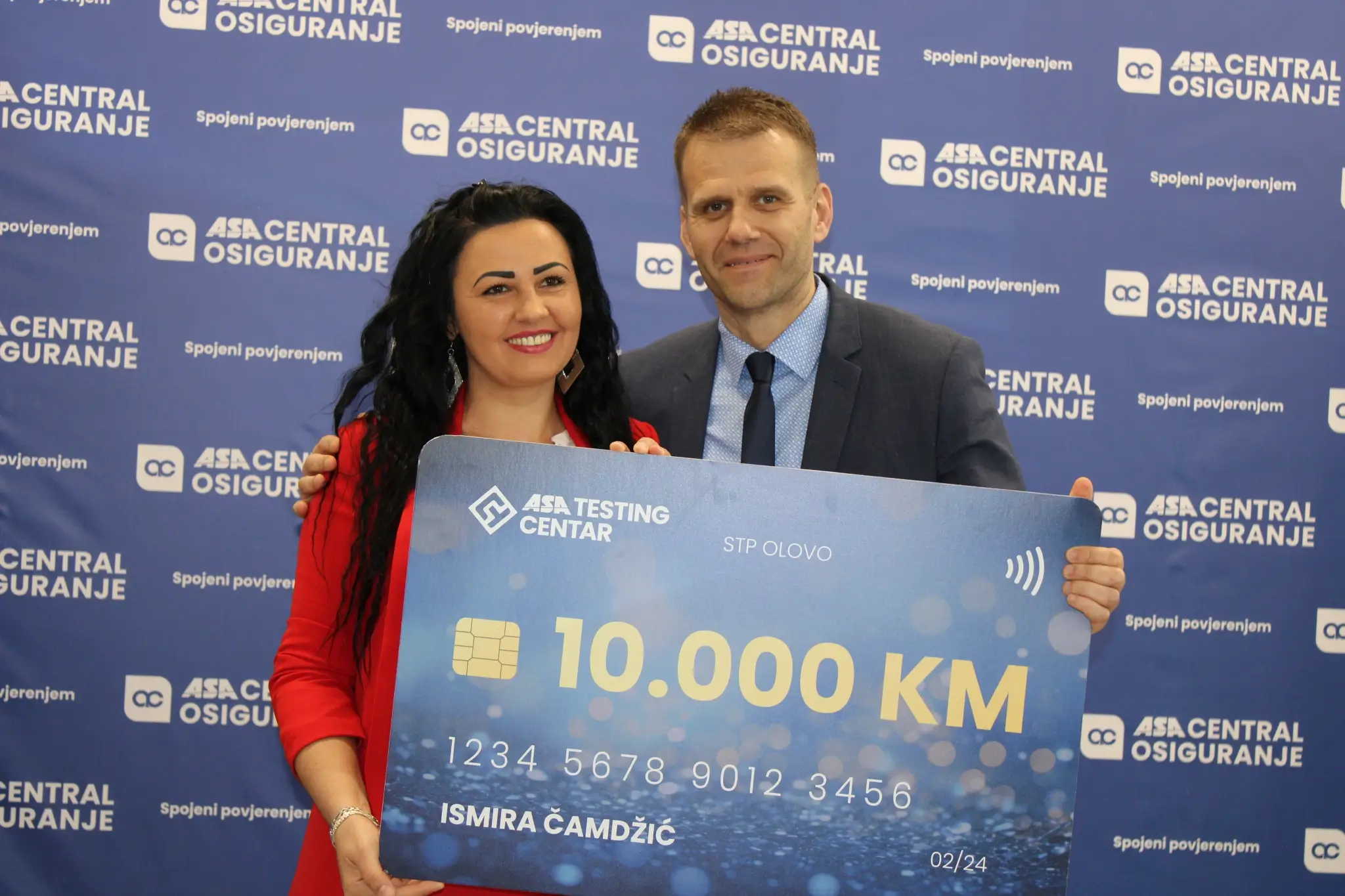 Svečana dodjela glavne nagrade sestrinske kompanije ASA CENTRAL osiguranja u iznosu od 10.000 KM